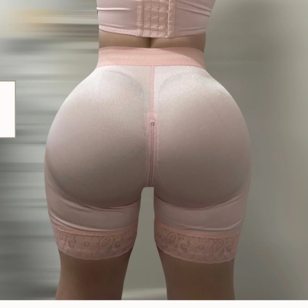 Pink Compression Shapewear Set for Intimates